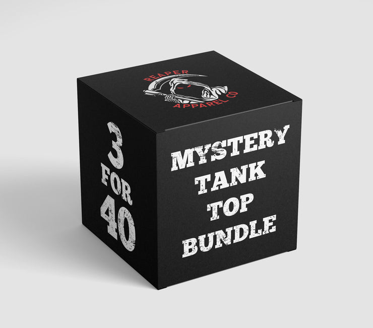 MYSTERY TANK BUNDLE - 3 for $40