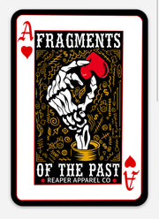 Fragments of the Past 4" Sticker