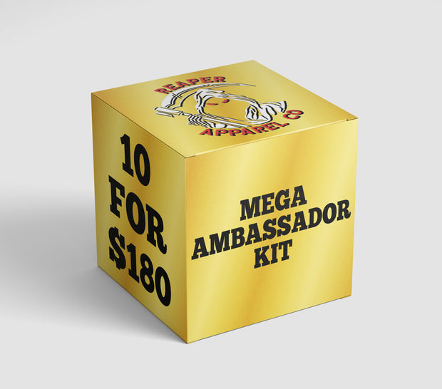 LIMITED: 10 for $180 Mega Ambassador Kit