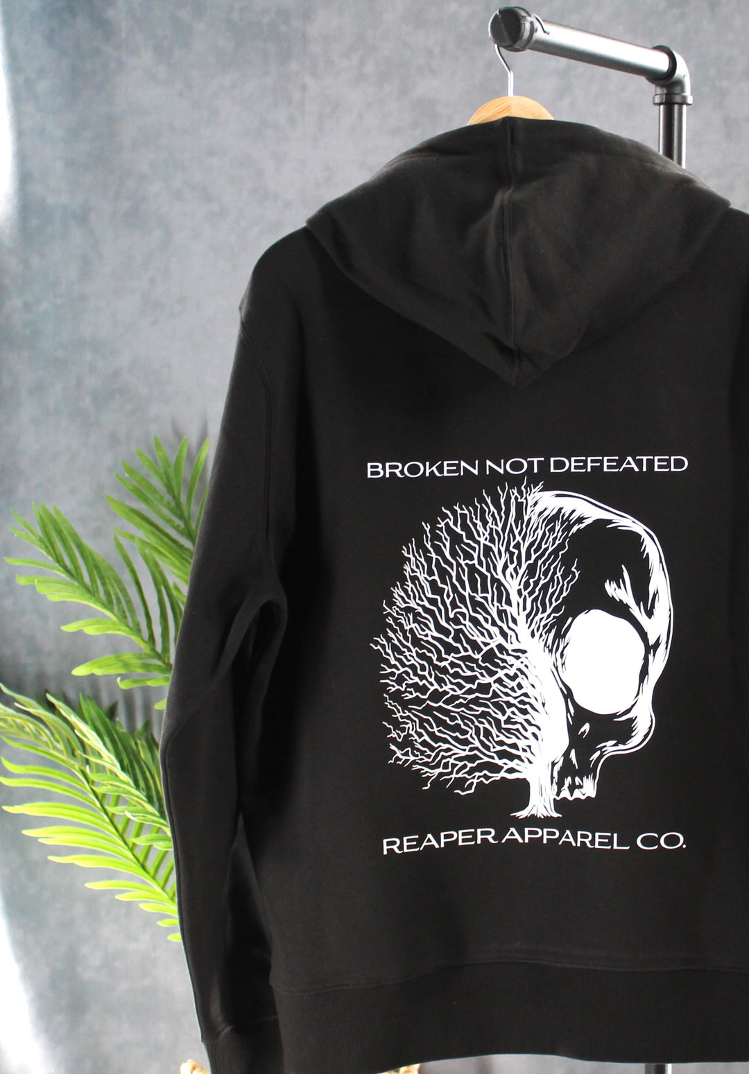 Broken Not Defeated Hoodie