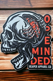 Open Minded 4" Sticker