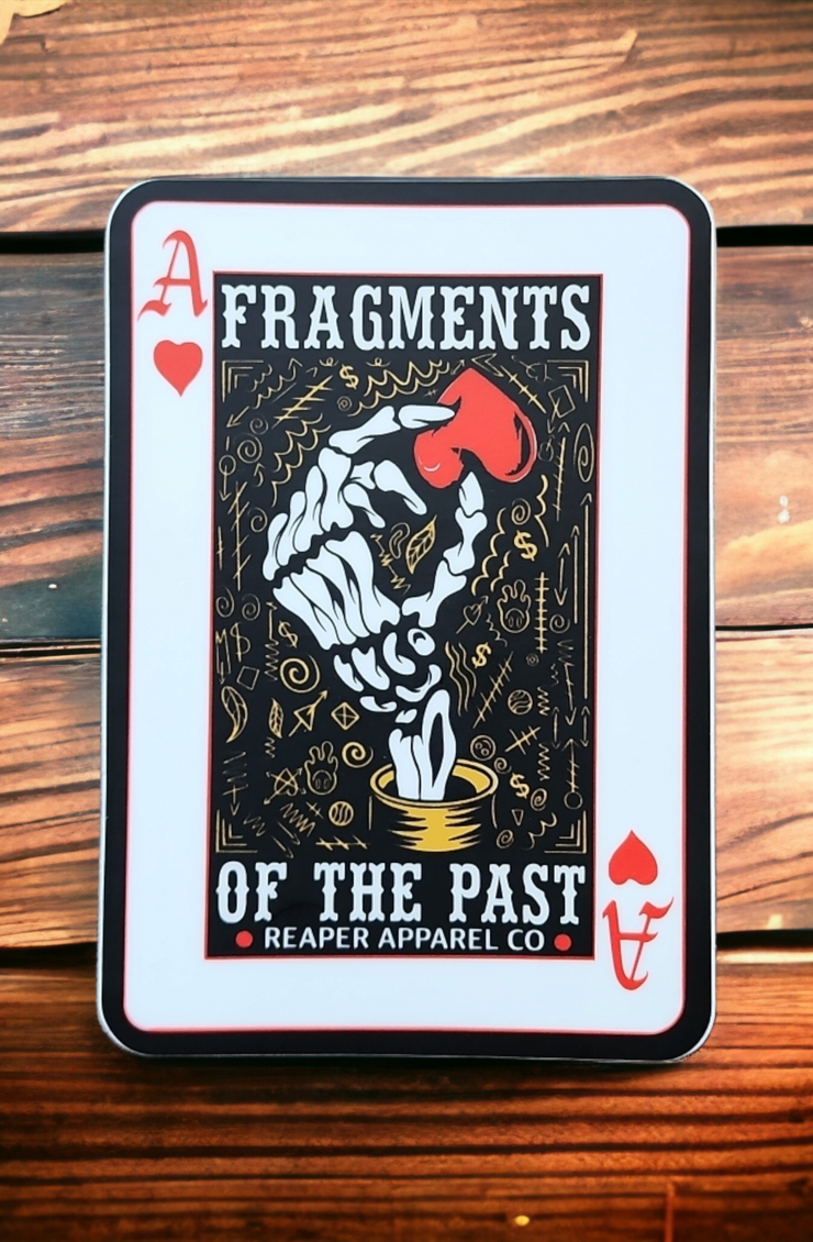 Fragments of the Past 4" Sticker