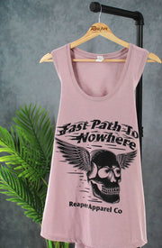 Fast Path to Nowhere Racerback Tank