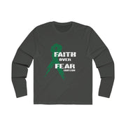 Logan's Legion Faith over Fear Men's Long Sleeve Crew Tee