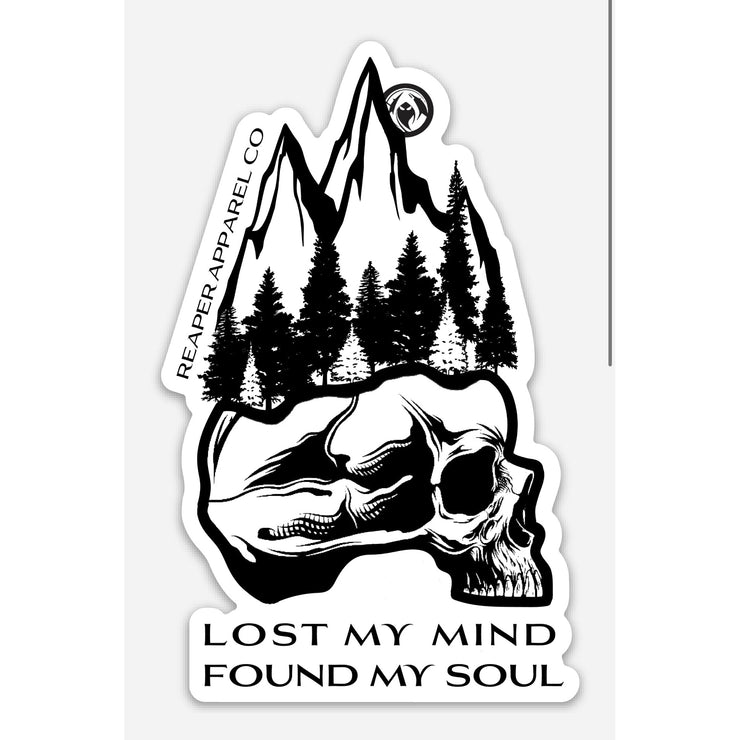 Lost My Mind 4" Sticker