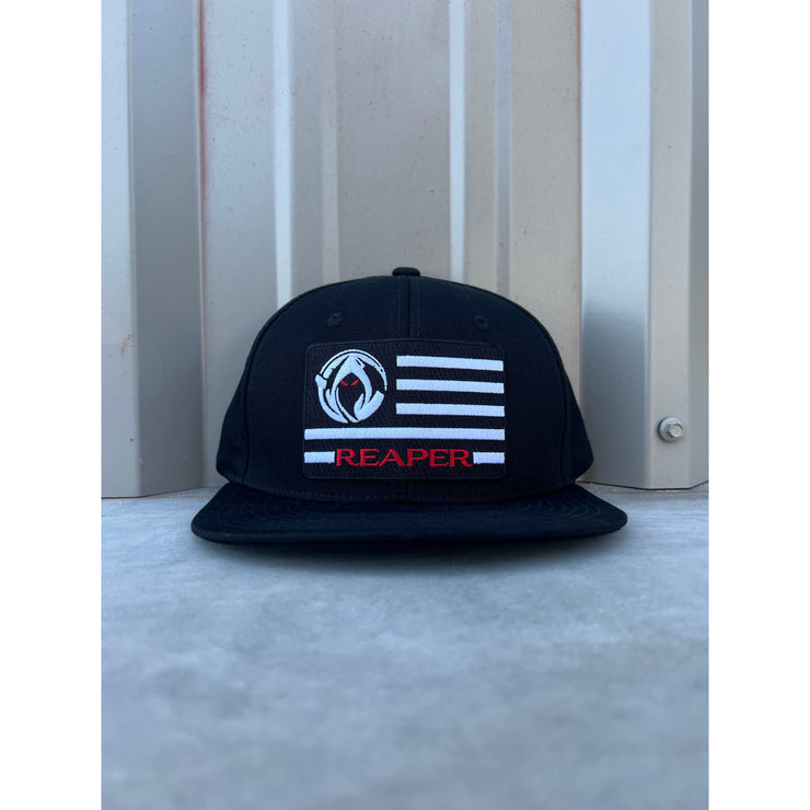 Flat Bill Baseball Flag Hat