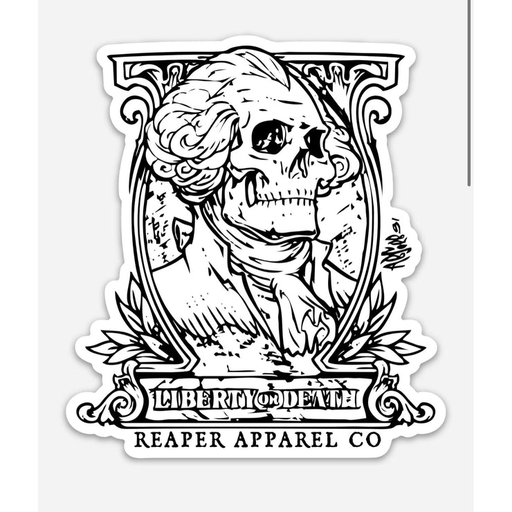 Liberty Or Death 4" Sticker